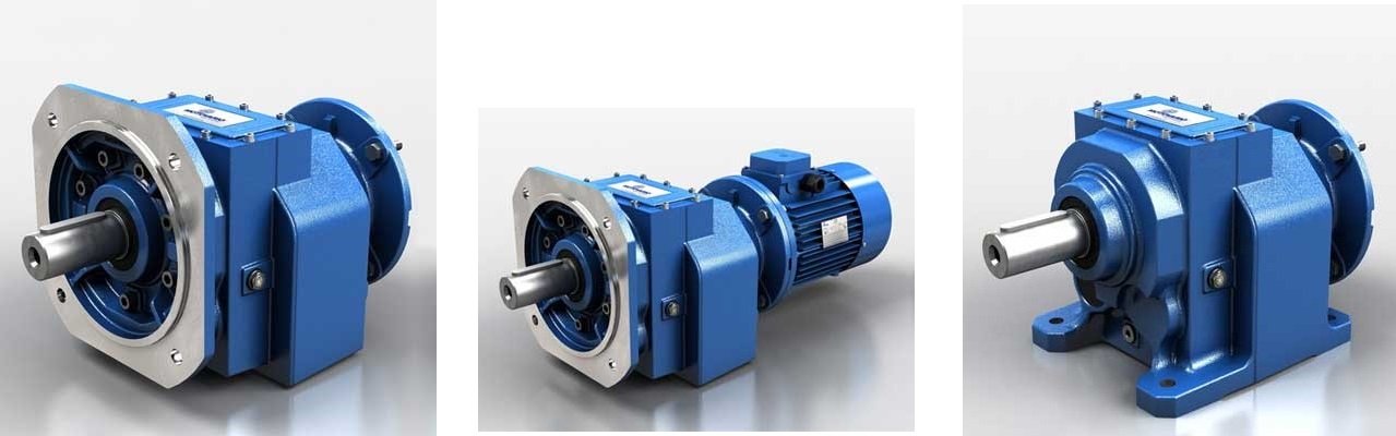 گیربکس هلیکال موتوواریو سری H چدنی